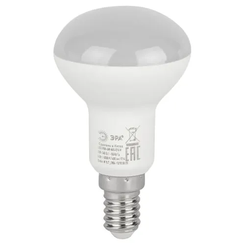 Лампа светодиодная RED LINE LED R50-6W-865-E14 R Е14 / Е14 6Вт рефлектор холодный дневной свет | Б00