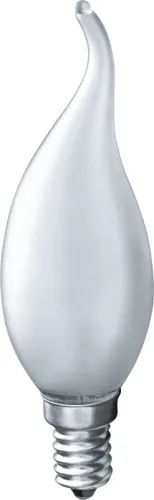 Лампа накаливания ЛОН 40Вт Е14 230В NI-FC-40-230-E14-FR | 94334 | Navigator