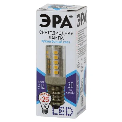 Лампа светодиодная T25-3.5W-CORN-840-E14 280лм ЭРА Б0028745