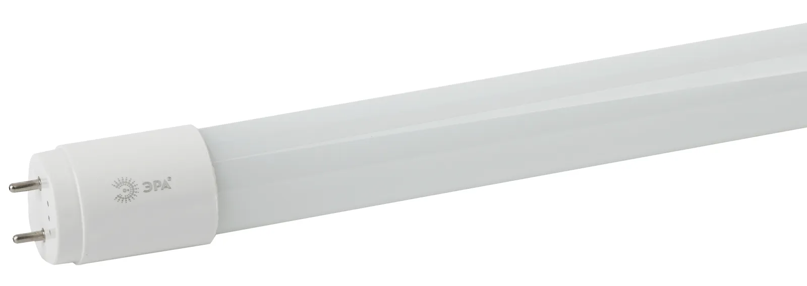 Лампа светодиодная LED T8-10W-840-G13-600mm R (диод,труб.стекл,10Вт,нейтр,непов. G13, пенка) (30/108