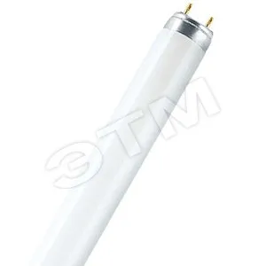 Лампа люминесцентная L 18W/865 LUMILUX 18Вт T8 6500К G13 смол. OSRAM 4058075693098