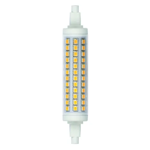 Лампа светодиодная LED-J118-12W/WW/R7s/CL PLZ06WH прозр. теплый бел. свет картон ТМ Uniel UL-0000155