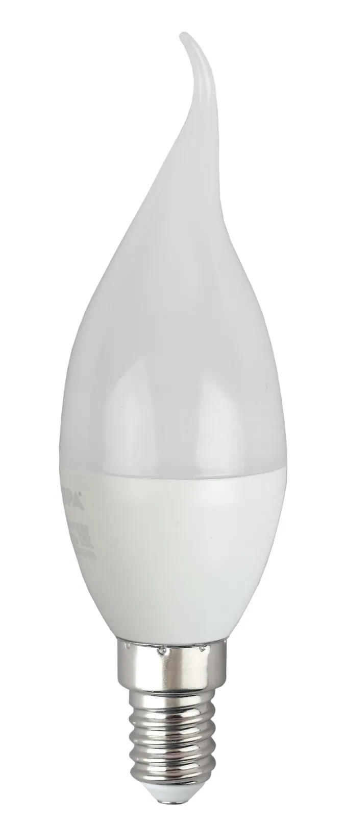 Лампа светодиодная LED BXS-8W-840-E14 R (диод, свеча на ветру, 8Вт, нейтр, E14) | Б0051848 | ЭРА