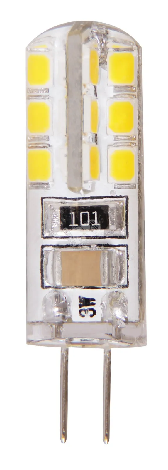 Лампа светодиодная PLED-G4/BL2 3Вт капсульная 2700К тепл. бел. G4 200лм 230В (блист.2шт) JazzWay 103