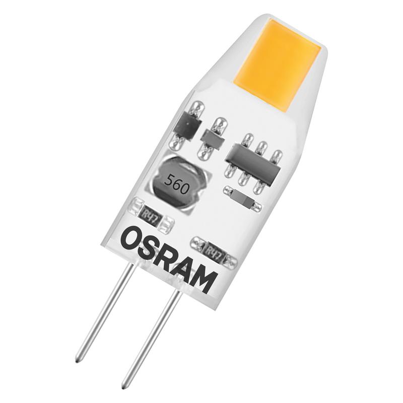 Лампа светодиодная LED PIN MICRO 12 V 10 300° 1 W/2700K G4 | 4058075523098 | OSRAM