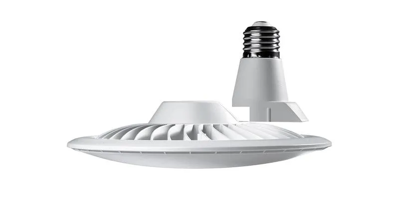 Лампа светодиодная промышленная PLED-HP-UFO 55w 4000K E27 D220*109mm | .5039223 | JAZZWAY