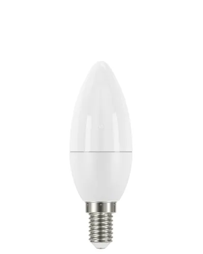 Лампа светодиодная LED 5Вт Е14 CLB40 4000K матовая свеча Osram