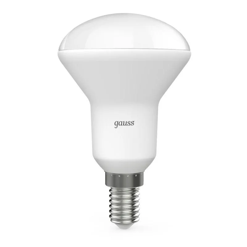Лампа светодиодная Black 6Вт R50 рефлектор 3000К тепл. бел. E14 500лм GAUSS 106001106