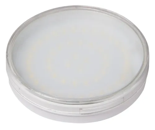Лампа светодиодная LED 20Вт GX70 220В 3000К PLED-GX70 таблетка (плоский цилиндр) | 1027689A | Jazzwa
