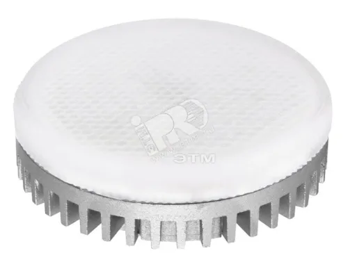 Лампа светодиодная LED 7вт GX53 теплая PLED