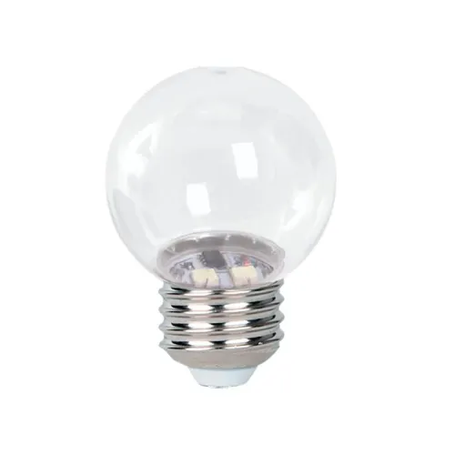 Лампа светодиодная PLED- ECO G45 3w E27 2700K CLEAR Jazzway .5058279