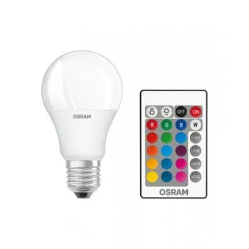 Лампа светодиодная LED Retrofit RGBW lamps with remote control 60 FR 9 W/2700K E27 | 4058075430754 |