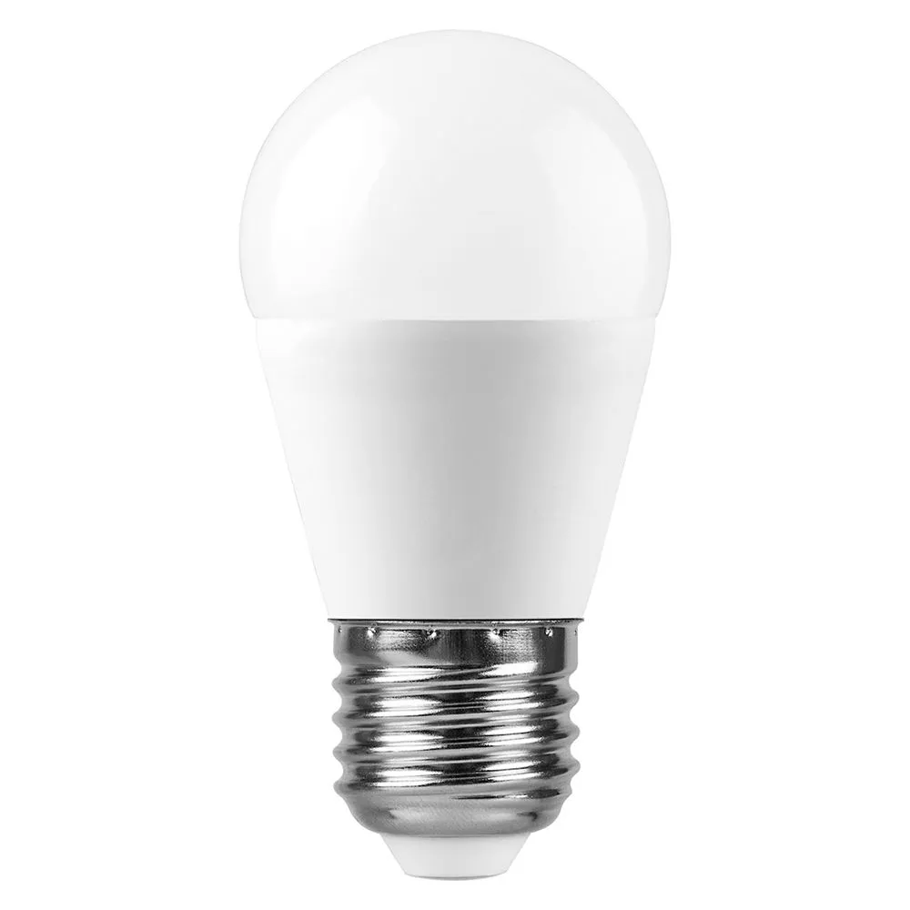 Лампа светодиодная LB-750 11Вт G45 шар 6400К E27 230В FERON 25951