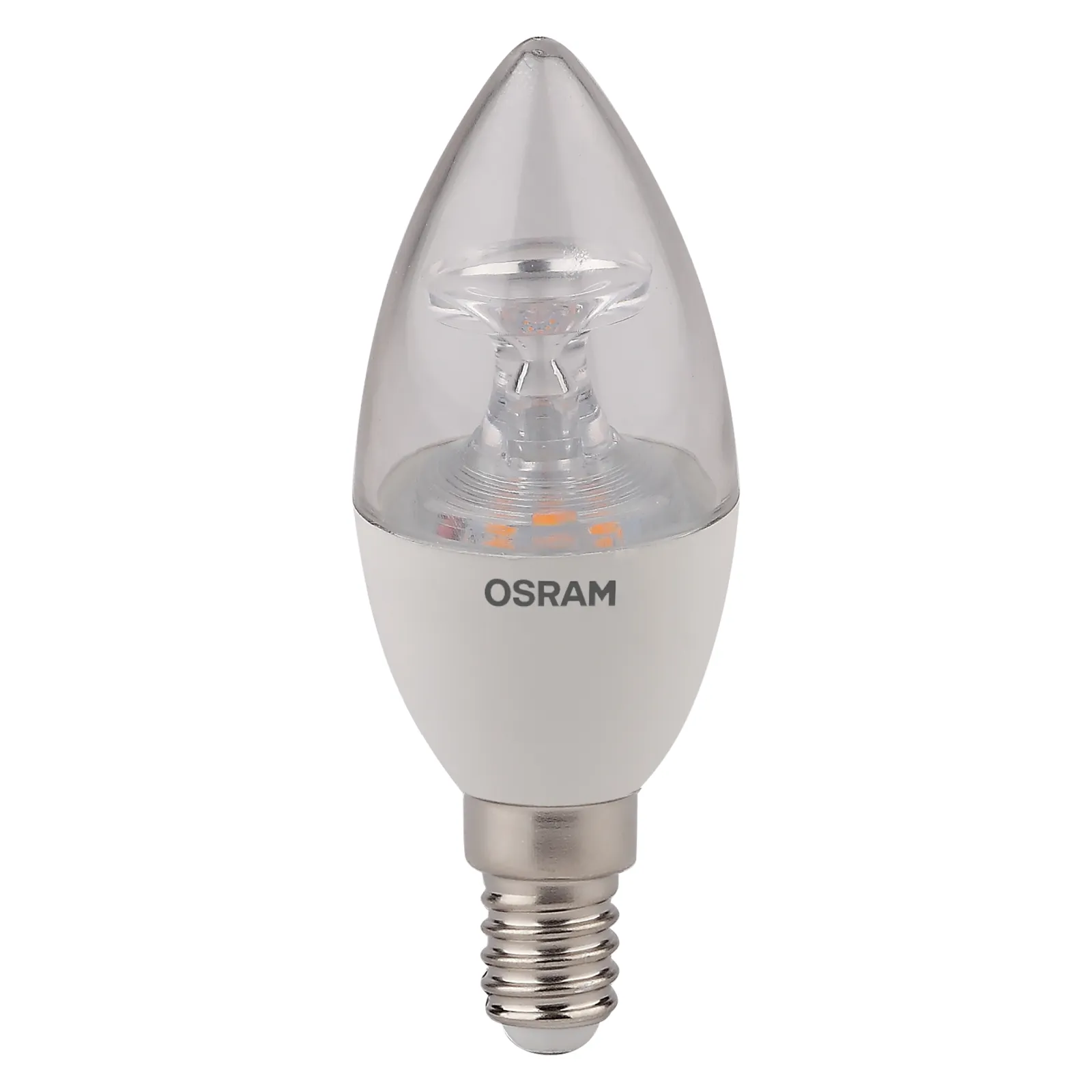 Лампа светодиодная LS CLB40 5W/827 230V CL E14 10X1 RUOSRAM | 4058075318120 | LEDVANCE