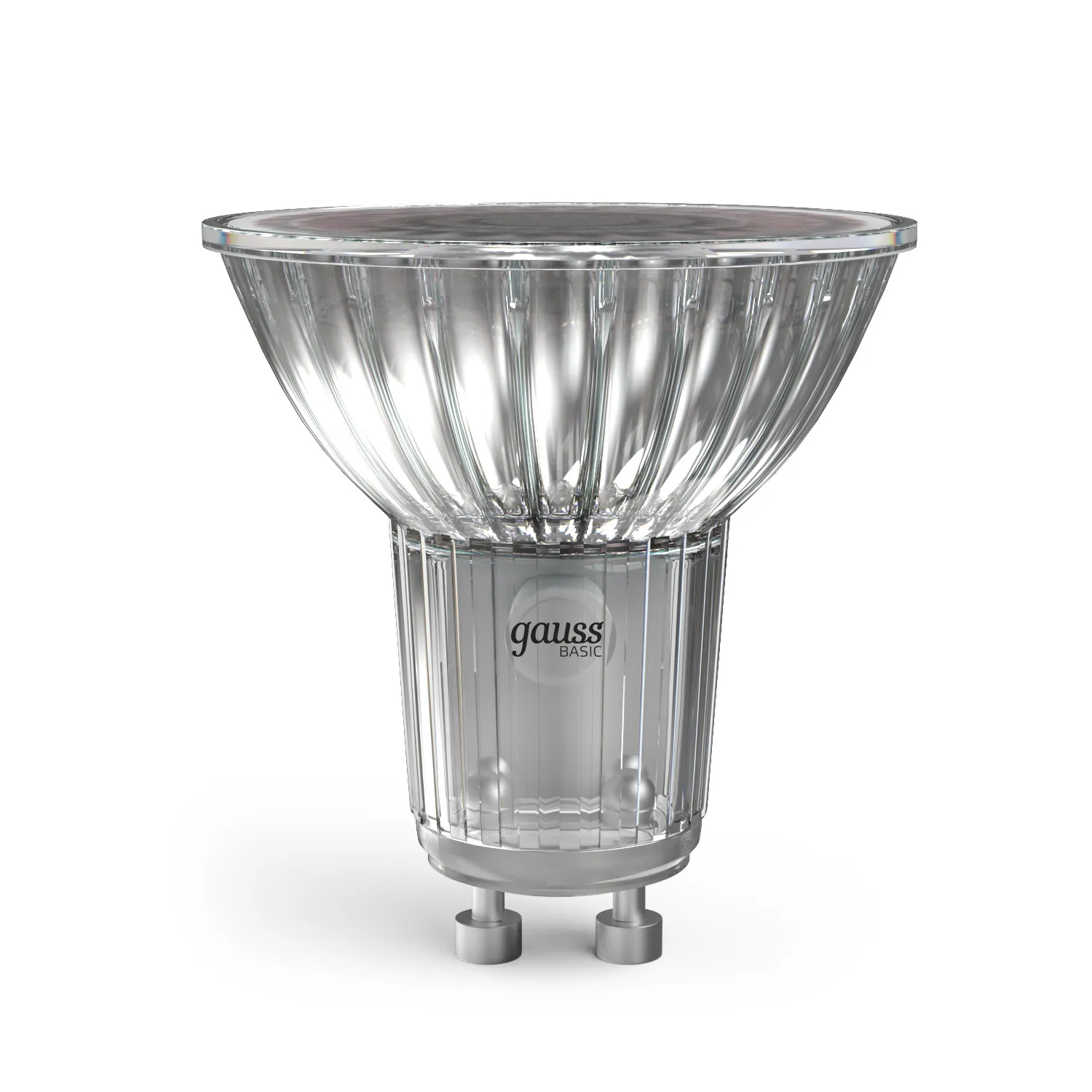 Лампа светодиодная Basic 6Вт MR16 софит 4000К нейтр. бел. GU10 530лм GAUSS 10106262