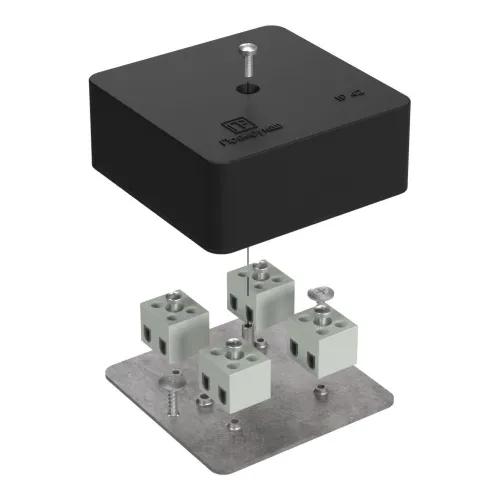 Коробка огнестойкая для о/п 40-0340-FR1.5-4 Е15-Е120 RAL7035 120х80х50 (20 шт/кор)