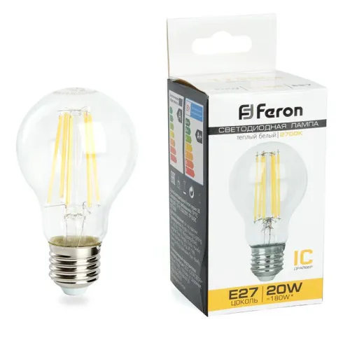 Лампа светодиодная LB-620 20Вт 2700К E27 230В FERON 38245