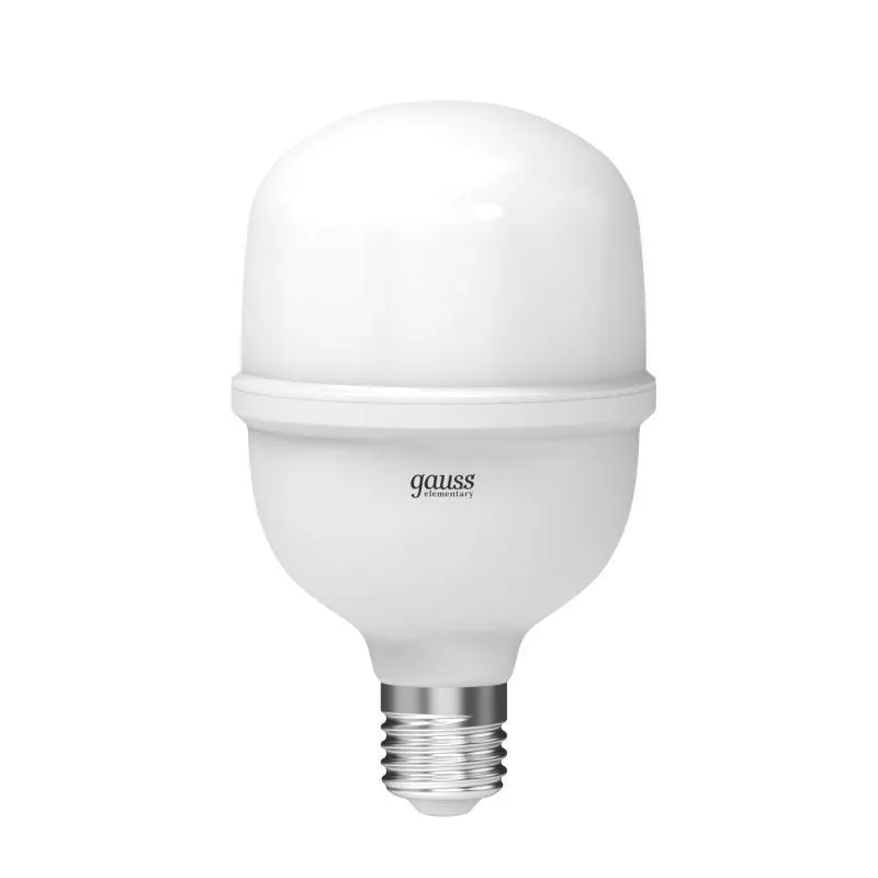 Лампа светодиодная LED 32 Вт 2600 лм 4000К цилиндр Т100 нейтральный E27 AC 220В Elementary Gauss