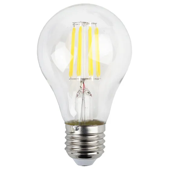 Лампа светодиодная F-LED A60-9W-840-E27 (филамент, груша, 9Вт, нейтр., Е27) | Б0043434 | ЭРА