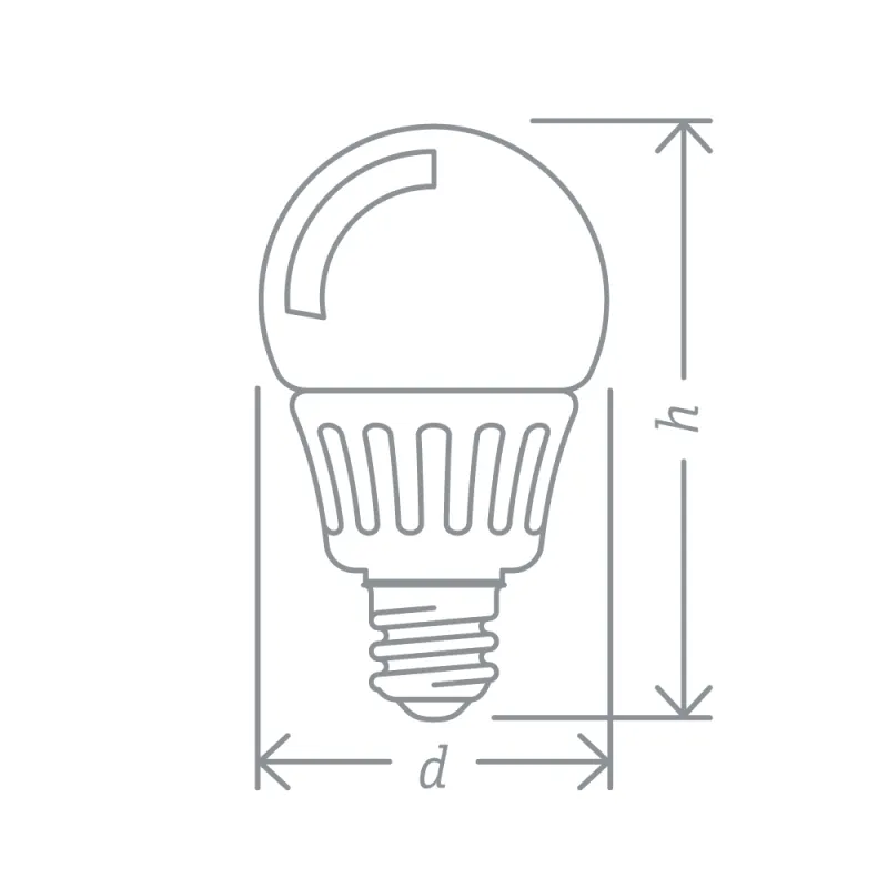 Лампа светодиодная LED 5Вт Е27 230В 6500К NLL-P-G45-5-230-6.5K-E27 шарик матовый | 61253 | Navigator