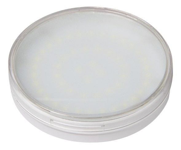 Лампа светодиодная LED 11Вт GX70 220В 5000К PLED-GX70 таблетка (плоский цилиндр) | 1027672A | Jazzwa