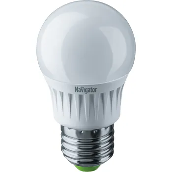 Лампа светодиодная LED 7Вт Е27 230В 2700К NLL-G45-7-230-2.7K-E27 шарик матовый | 94467 | Navigator