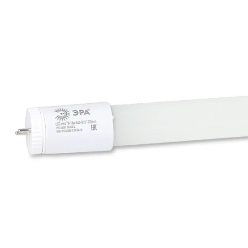 Лампа LED T8-10W-840-G13 600mm поворотный цоколь ЭРА (25) (732127)
