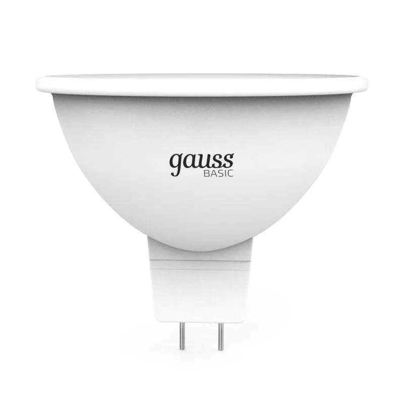 Лампа светодиодная Elementary 7Вт MR16 софит 4100К нейтр. бел. GU5.3 550лм 12В GAUSS 11527