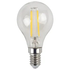 Лампа LED P45- 5w-840-Е14 ЭРА F-LED (528947) прозрачный премиум