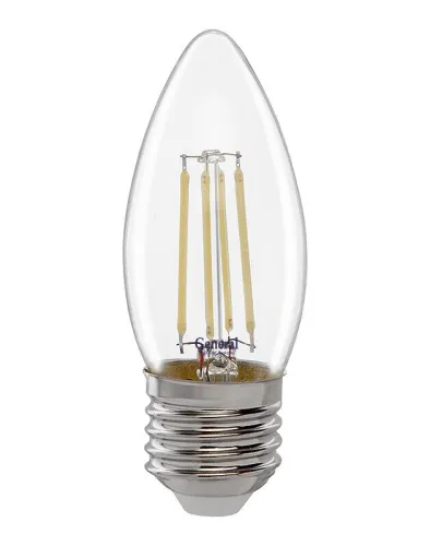 Лампы General LED GLDEN-CS-10-230-E27-6500 свеча нити (649917)