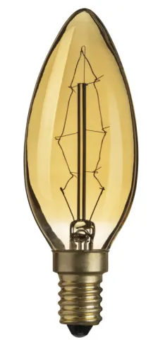 Лампа накаливания ЛОН 40Вт Е14 230В NI-V-C-C-40-230-E14-CLG | 71953 | Navigator
