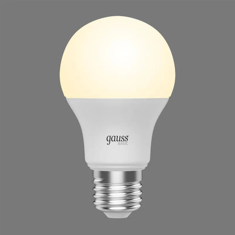 Лампа светодиодная Basic A60 11.5Вт 3000К E27 1060лм GAUSS 1023212