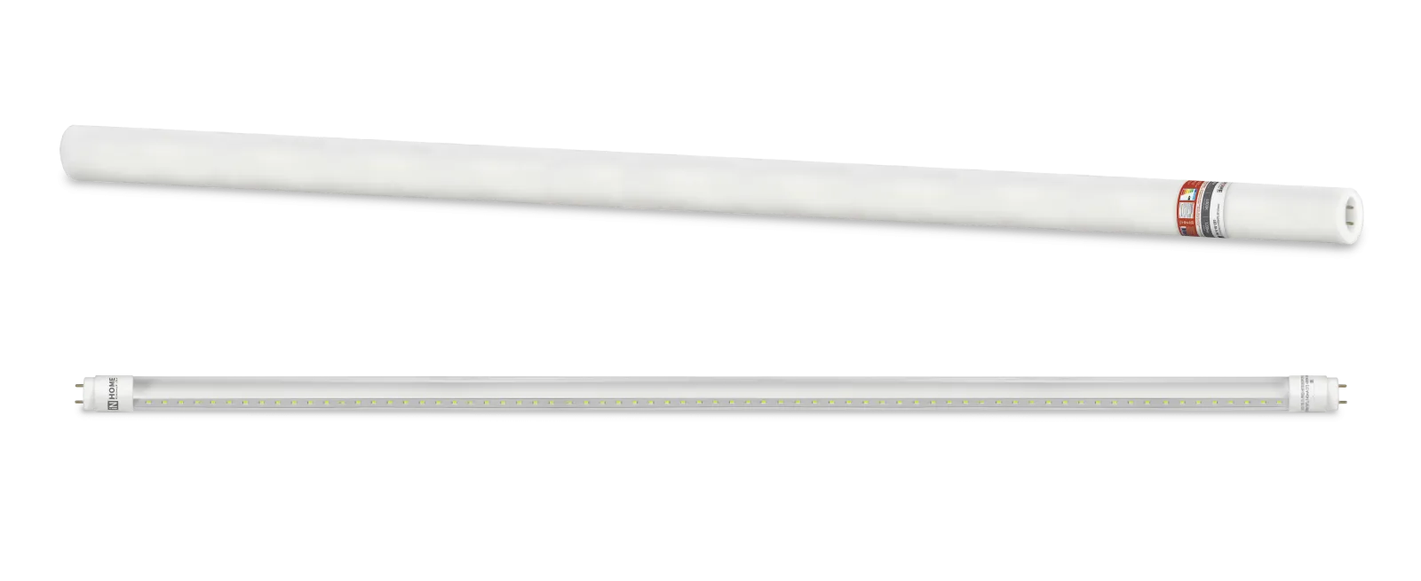 Лампа светодиодная LED-T8-П-PRO 20Вт трубчатая с двухсторонним цоколем прозрачная 4000К нейтр. бел.