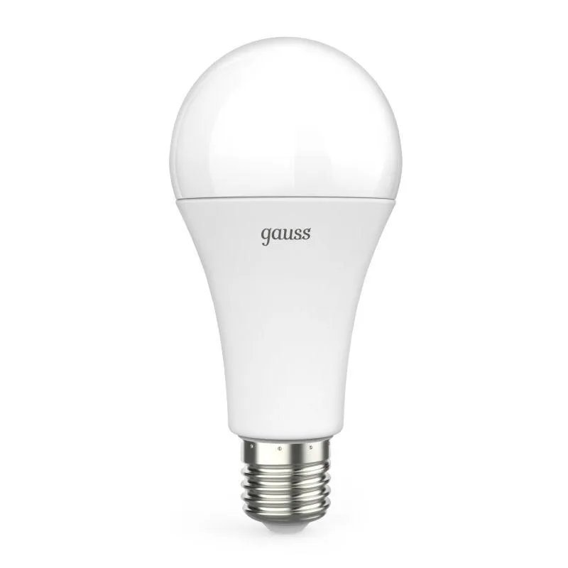 Лампа светодиодная Black 22Вт A70 грушевидная 3000К тепл. бел. E27 1900лм GAUSS 102502122