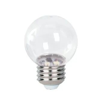 Лампа светодиодная PLED- ECO G45 3w E27 2700K CLEAR Jazzway .5058279