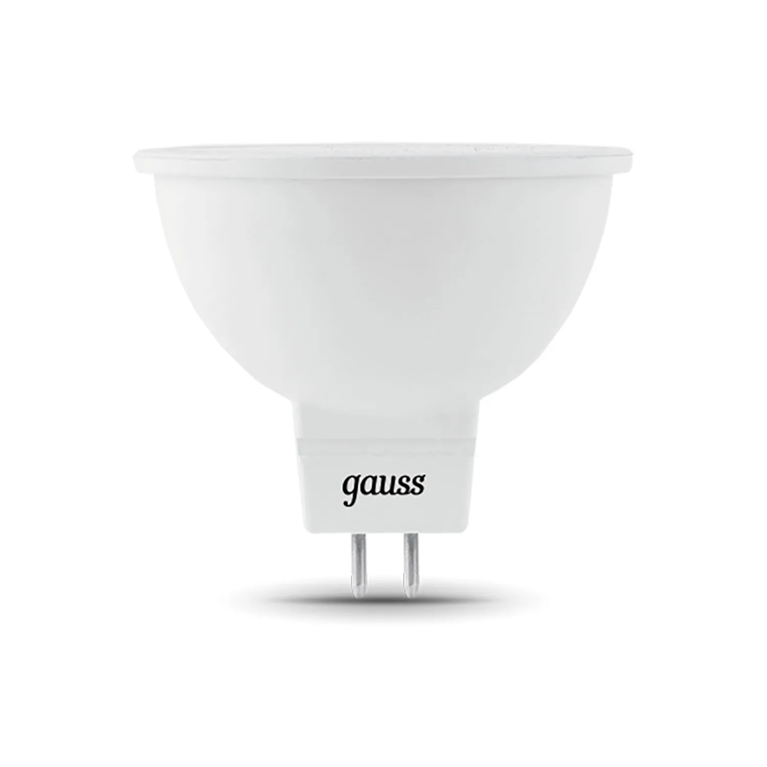 Лампа светодиодная Black 9Вт MR16 софит 6500К холод. бел. GU5.3 830лм GAUSS 101505309