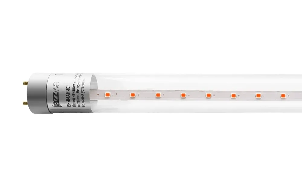 Лампа светодиодная для растений PLED T8 1200 Agro 16w CL G13 ( для растений) | .5025912 | Jazzway