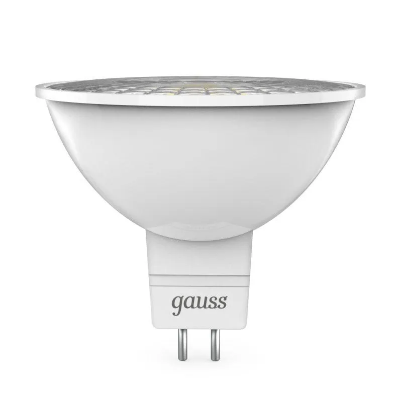 Лампа светодиодная 5 Вт 12В GU5.3 3000 K 500 Lm 120 град. Gauss 201505105