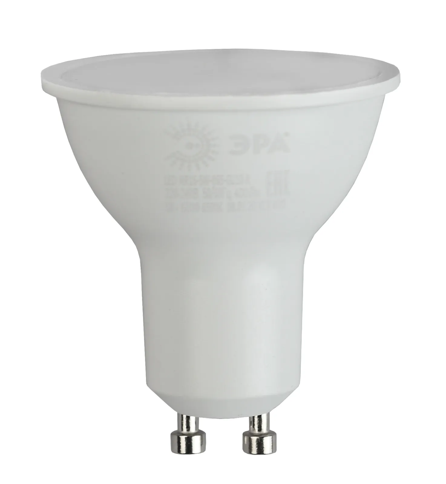 Лампа светодиодная ЭКО LED MR16-5W-865-GU10 R (диод, софит, 5Вт, хол, GU10) | Б0045348 | ЭРА