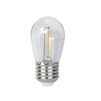 Лампа светодиодная для белт-лайта PLED- ECO- S14 1w E27 2700K CLEAR | .5040625 | Jazzway