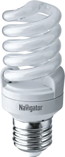 Лампа энергосберегающая КЛЛ  15Вт Е27 840 спираль NCL-SFW10-15-840 | 94048 | Navigator