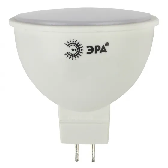Лампа светодиодная LED 4Вт GU5.3 220В 2700К smd MR16 отражатель (рефлектор) | Б0017897 | ЭРА