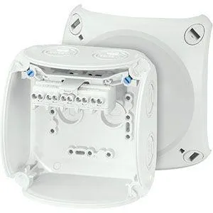 Коробка распределительная ОП 104х104х70мм IP66 KF 0402 G HENSEL 62000047