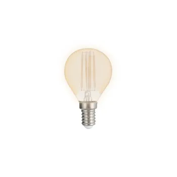 Лампа светодиодная филаментная PLED OMNI 6Вт G45 4000К нейтр. бел. E14 230В/50Гц Gold JazzWay 502127
