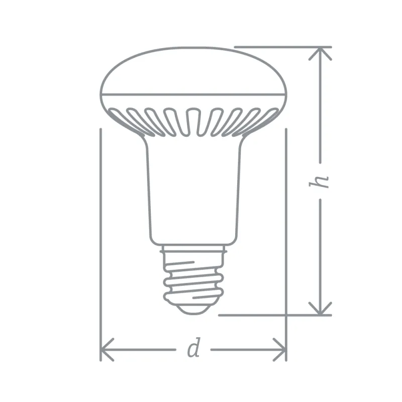 Лампа светодиодная LED 12Вт Е27 230В 4000К NLL-R80-12-230-4K-E27 рефлекторная | 94336 | Navigator