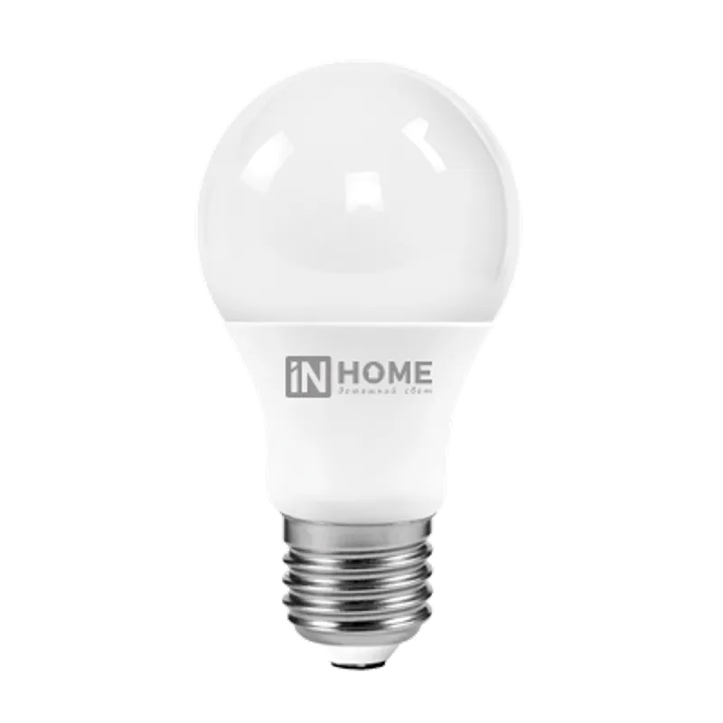 Лампа светодиодная LED-A60-VC 10Вт грушевидная 4000К нейтр. бел. E27 950лм 230В IN HOME 469061202021