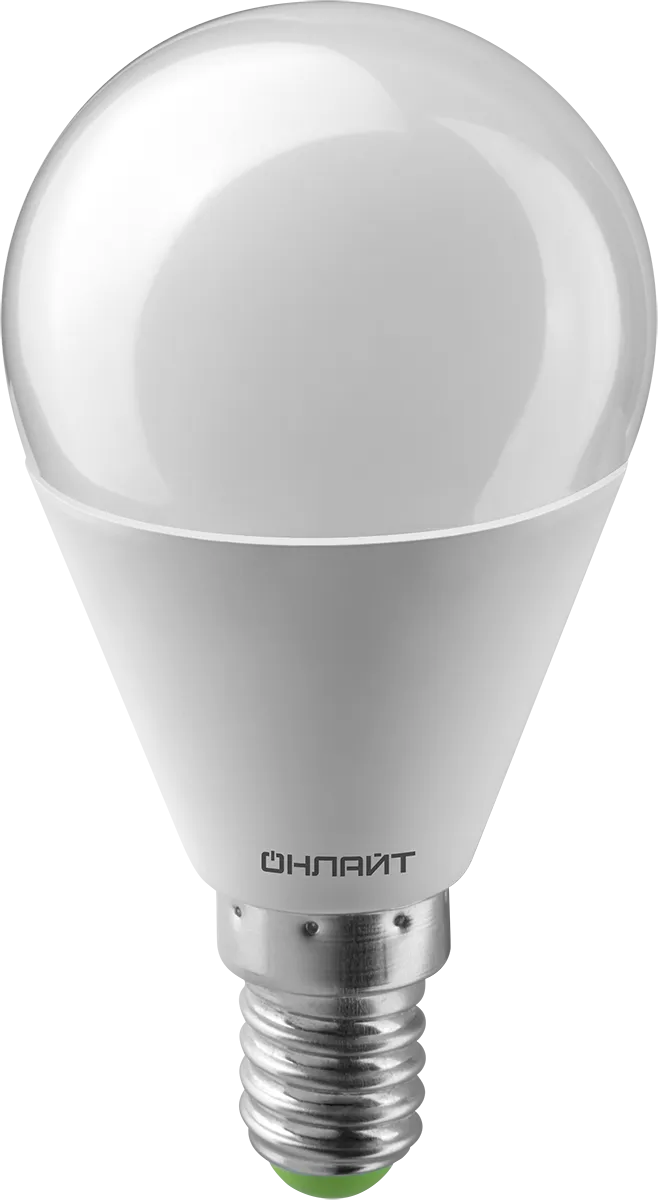 Лампа светодиодная 90 426 OLL-G45-13-230-6.5K-E14-FR (PRO 90-240В) ОНЛАЙТ 90426