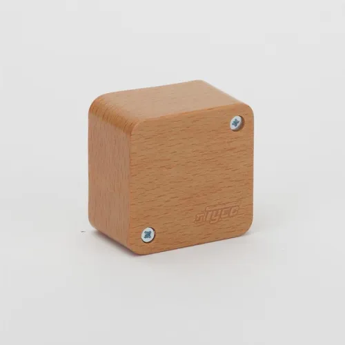 Коробка распределительная ОП 55х55х32мм IP40 бук (светл. основа) Ruvinil 65002-38М