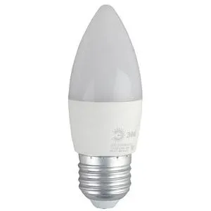 Лампа LED В35- 8w-827-Е27 ЭРА ECO (593594)
