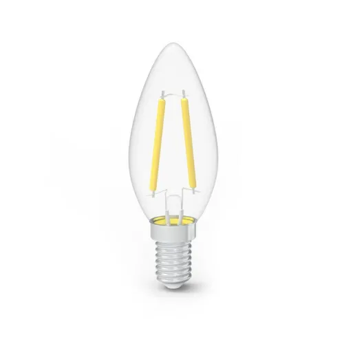 Лампа светодиодная филаментная Black Filament 7Вт свеча 4100К нейтр. бел. E14 580лм промо (уп.3шт) G